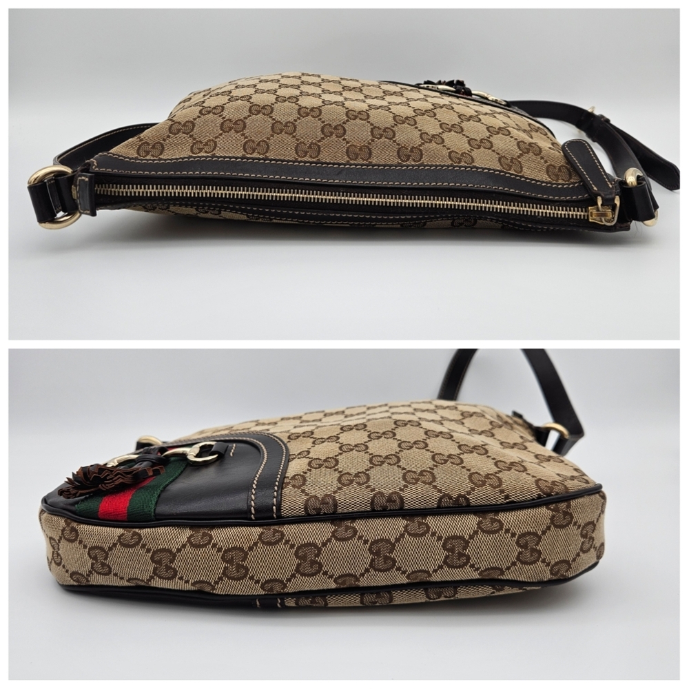 Authentic Gucci GG Shelly Horsebit #4334M - Picture 5 of 10